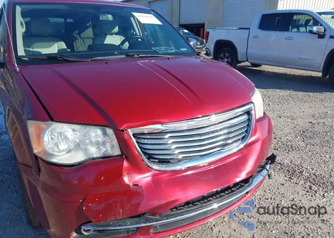 2012 Chrysler Town & Country Touring-L z USA, uszkodzony, nr VIN 2C4RC1CG4CR169459